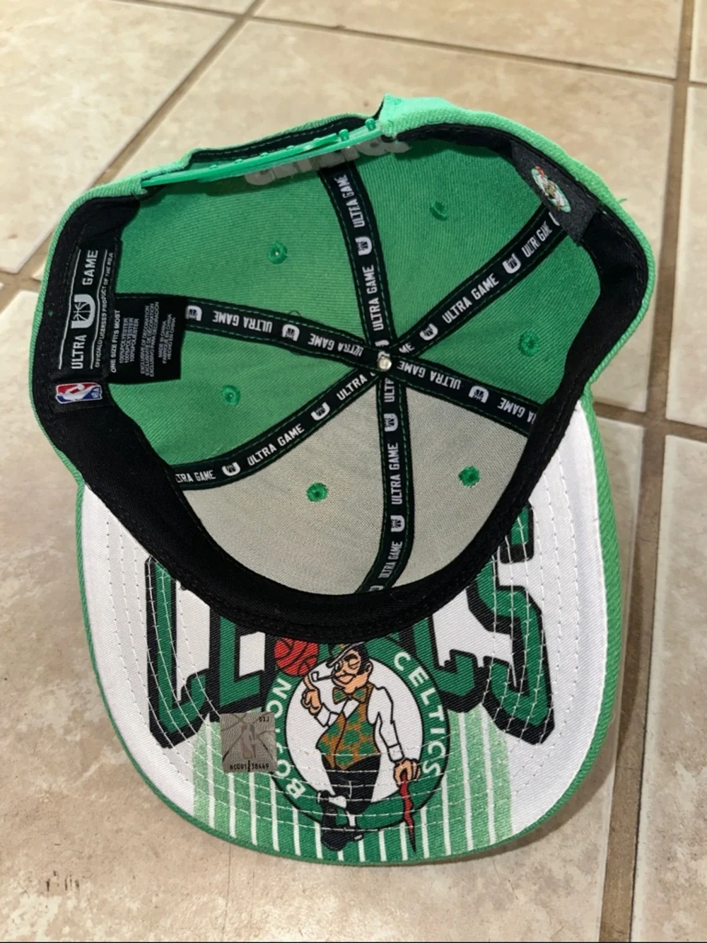 NBA Boston Celtics ultra game Green Snapback Hat